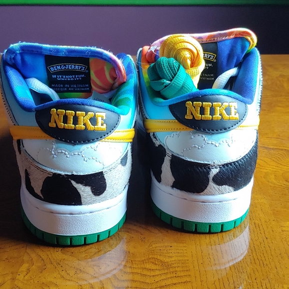 Nike SB Dunk Ben & Jerry's Men's Sz 9 Chunky Dunky - Picture 6 of 7